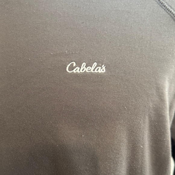 Cabela's Men's Charcoal Long Sleeve Tee - Picture 2 of 5